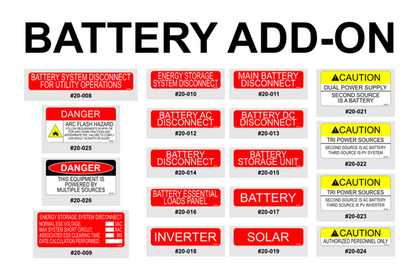 Custom Battery Add-On Packet